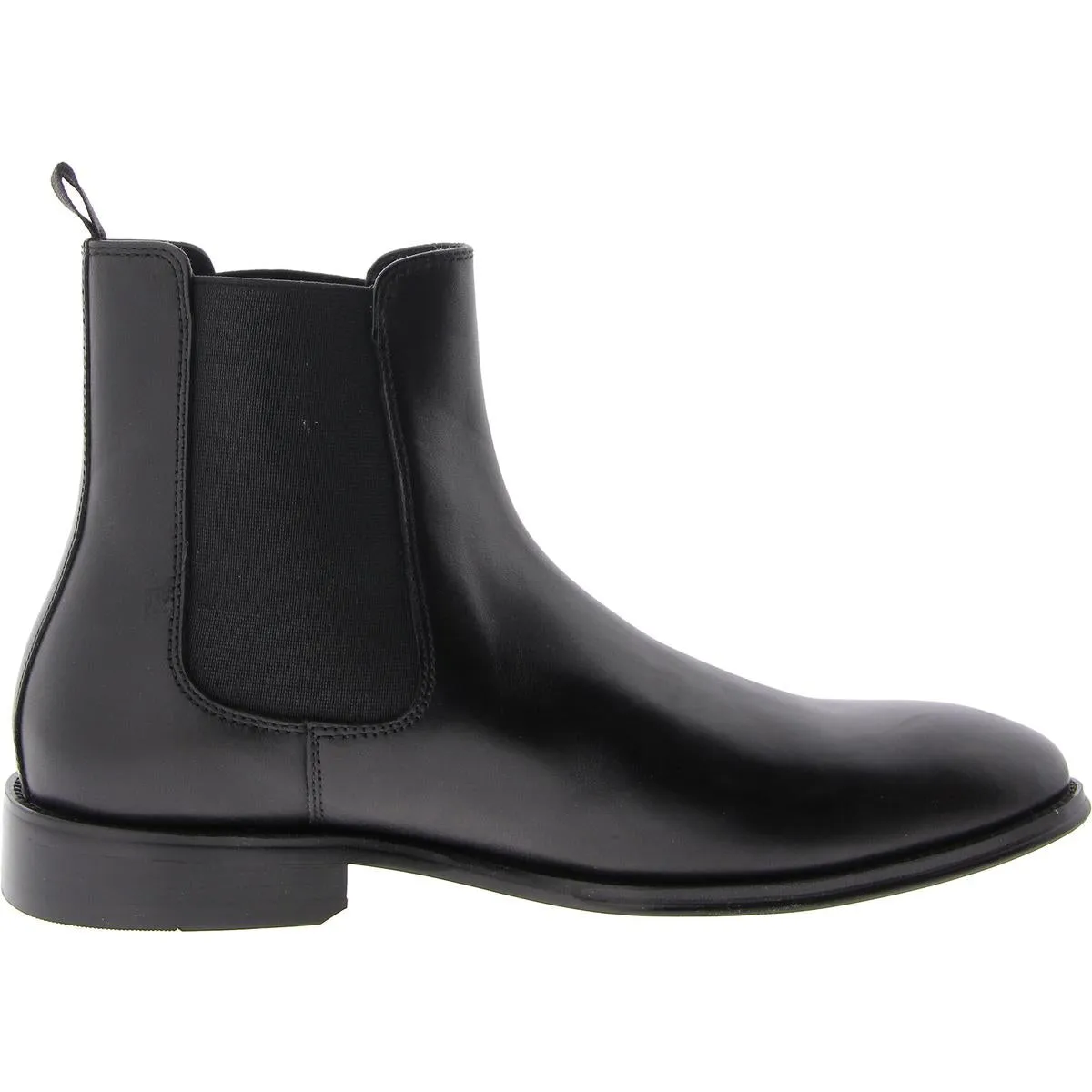 Adamo Mens Pull On Round Toe Chelsea Boots