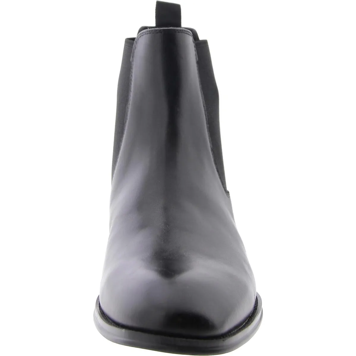 Adamo Mens Pull On Round Toe Chelsea Boots