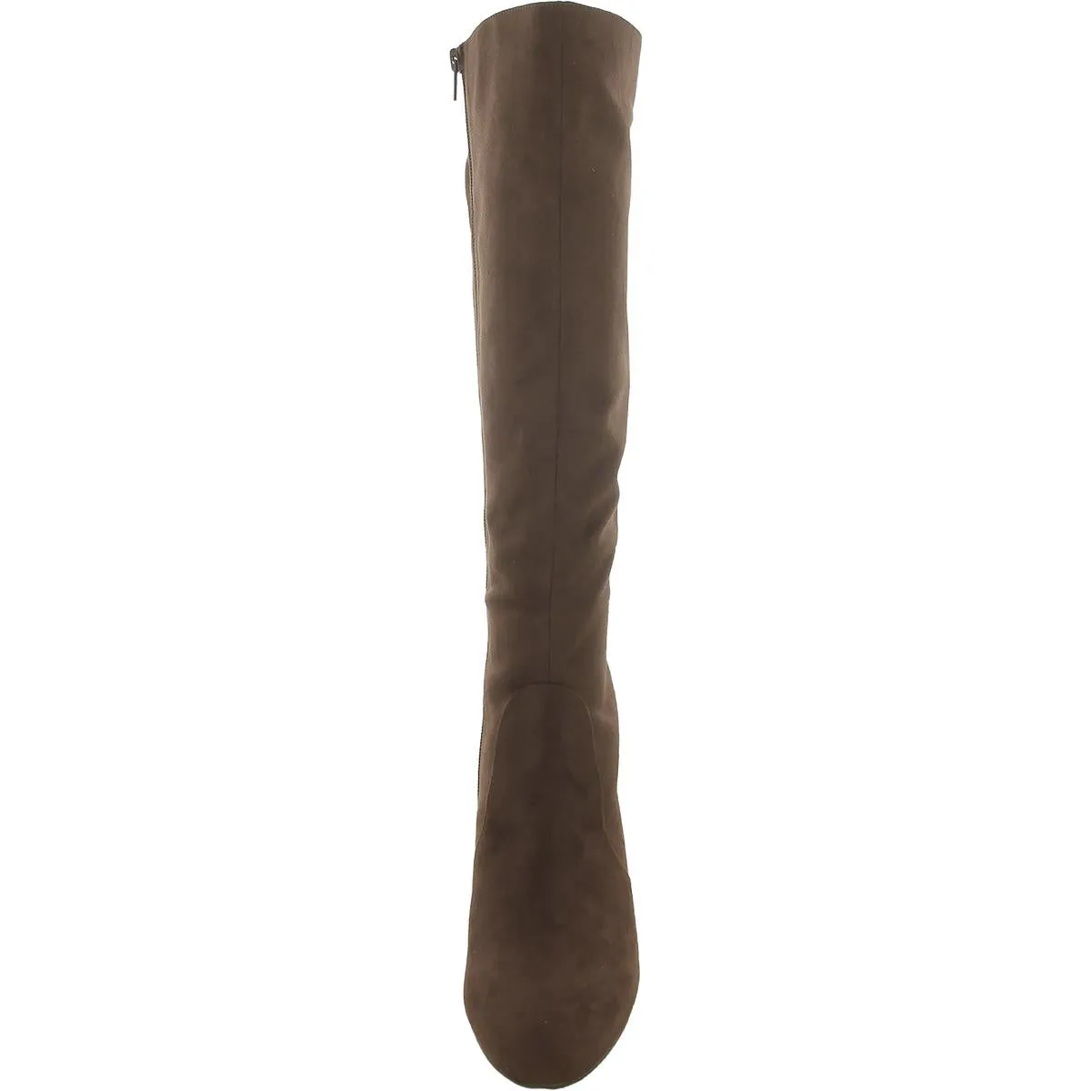 Adelayde Womens Zipper Manmade Knee-High Boots