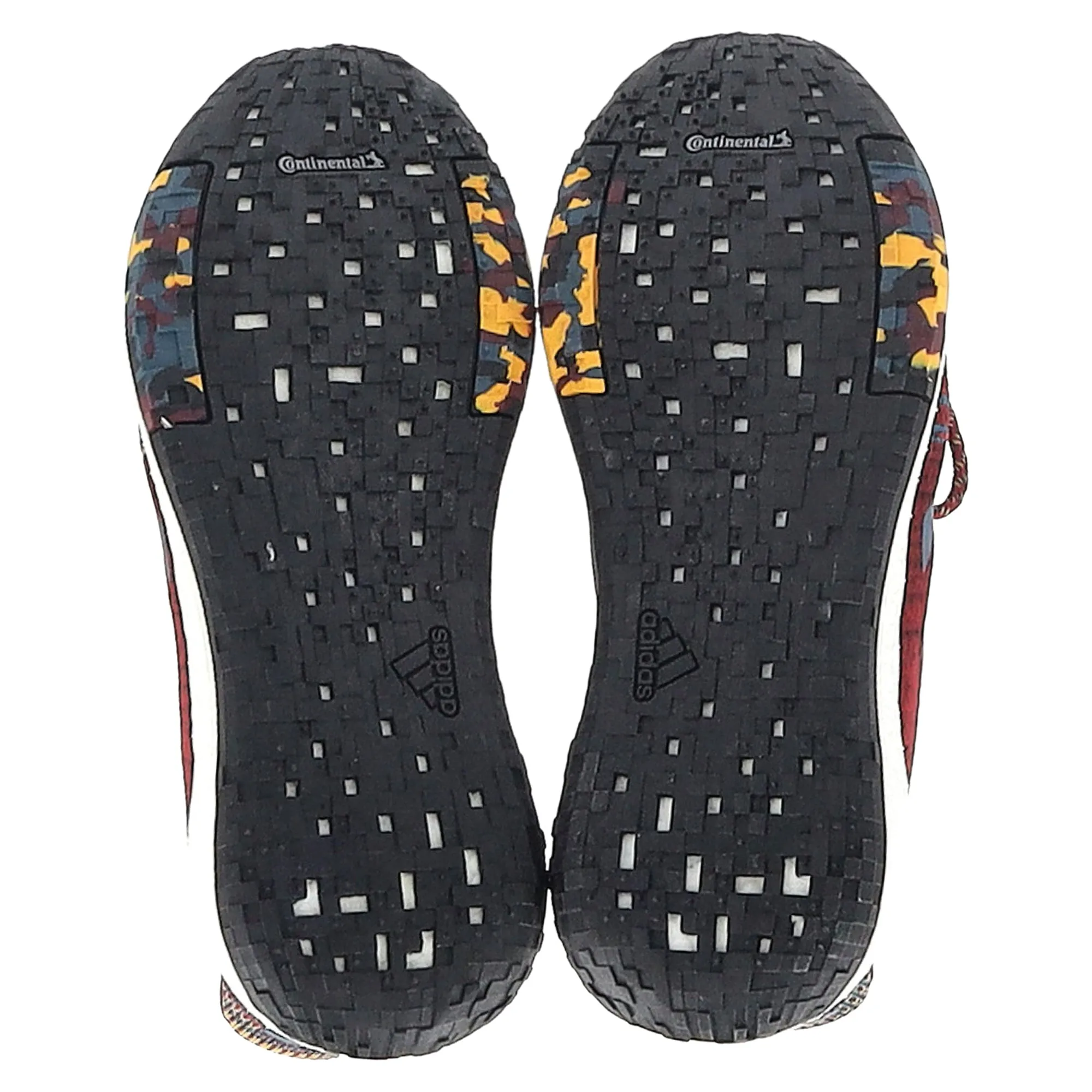 Adidas x Missoni Pulseboost HD Sneakers in Burgundy Knit Fabric