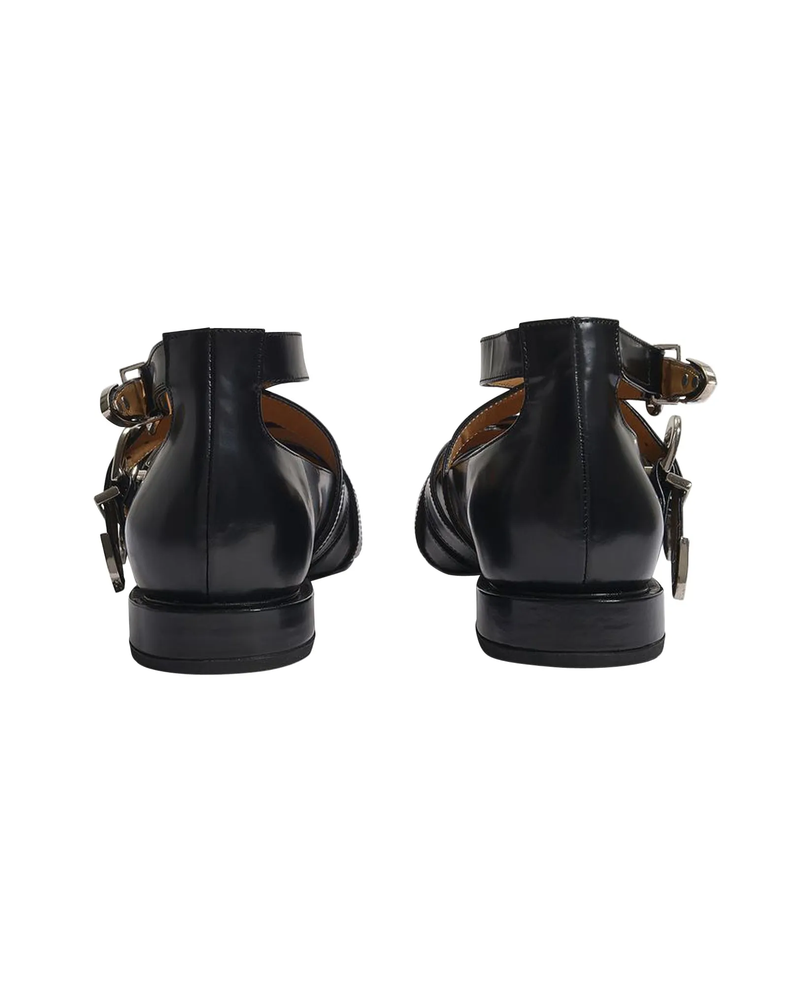 Aj926 Flat Shoes - Toga Pulla - Black - Polido