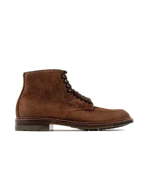 Alden Mocc Toe Boot Reverse Tobacco Chamois 4015HC