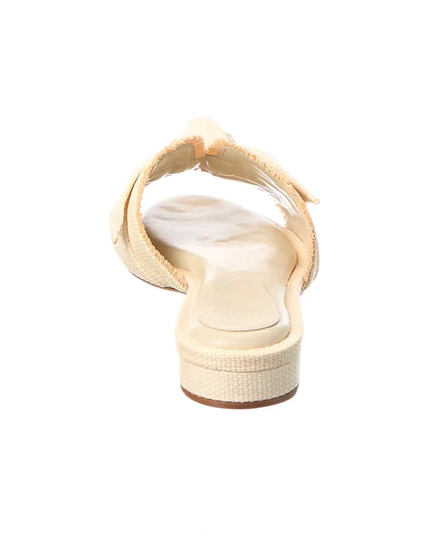 Alexandre Birman Maxi Clarita Raffia Sandal
