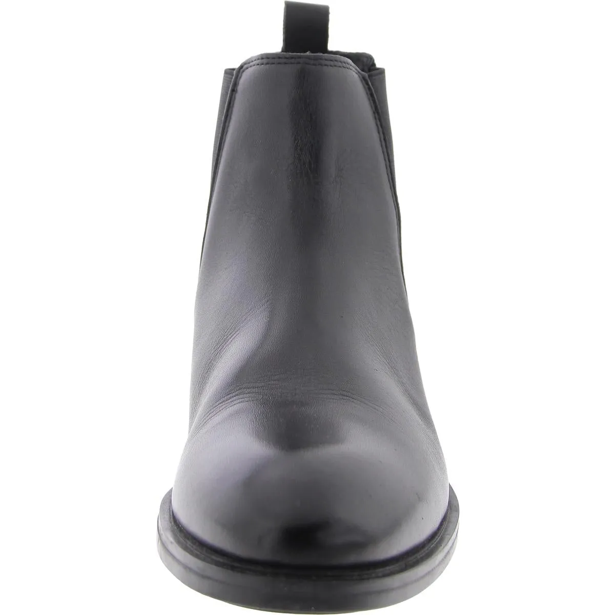 Angelo Mens Mixed Media Ankle Chelsea Boots