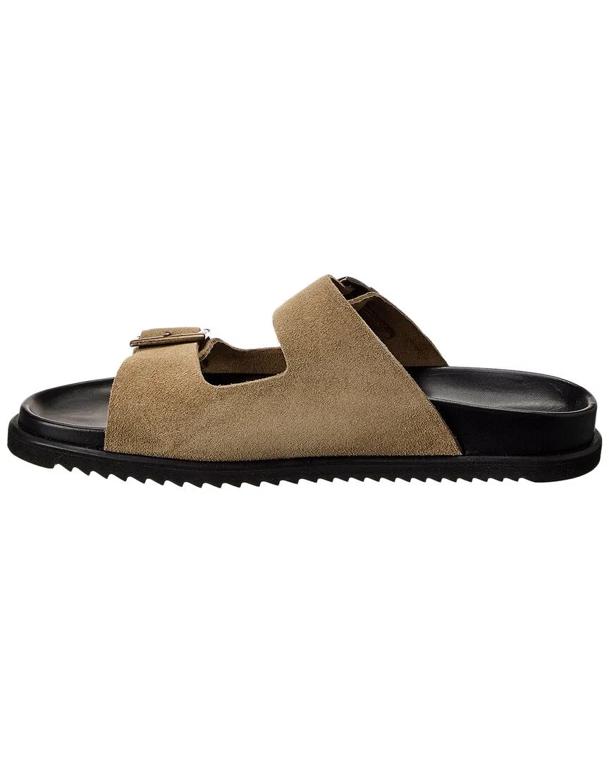 Aquatalia Byron Weatherproof Suede Sandal