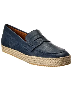 Aquatalia Fabrizio Weatherproof Leather Espadrille