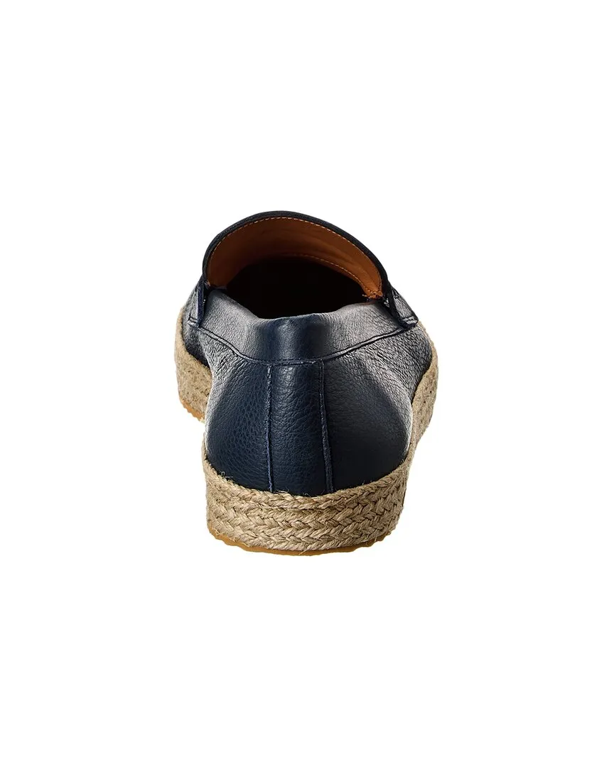 Aquatalia Fabrizio Weatherproof Leather Espadrille
