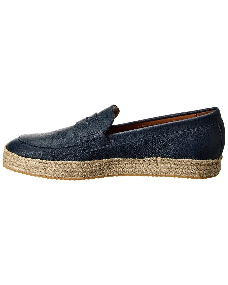 Aquatalia Fabrizio Weatherproof Leather Espadrille