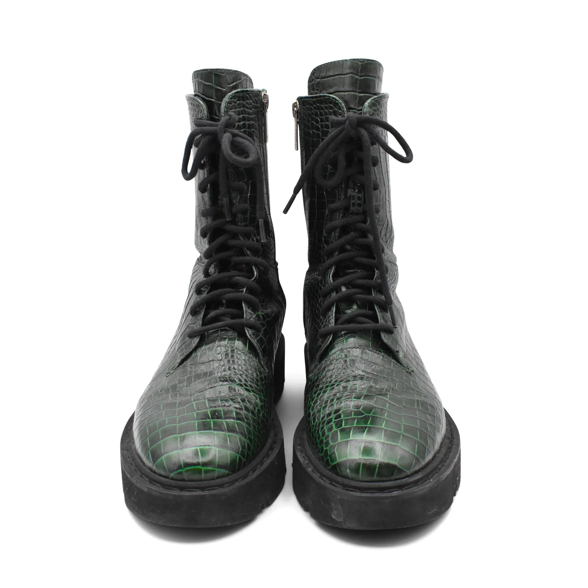 Aquatalia 'Hana' Combat Boots - Women's 39.5