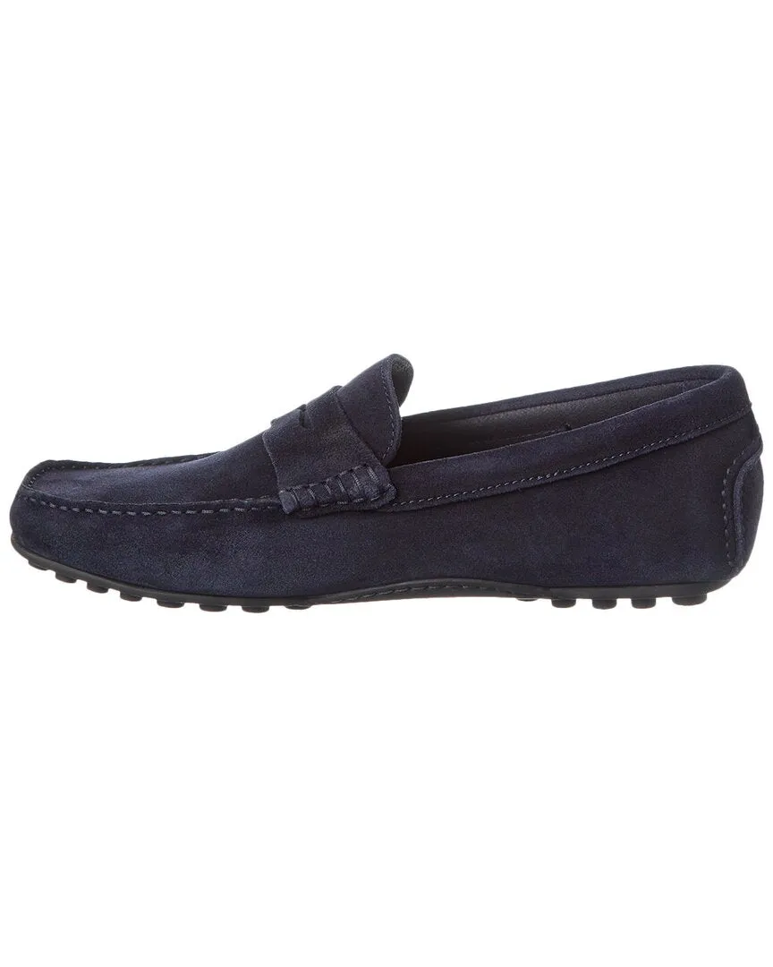 Aquatalia Lucca Weatherproof Suede Loafer