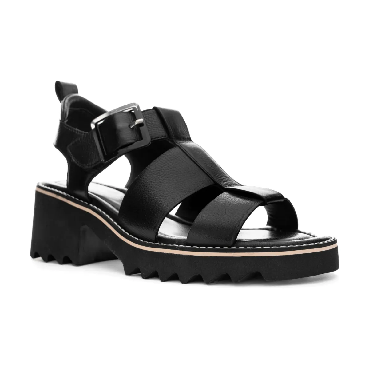 Ara Women's Palm Black Calf Leather