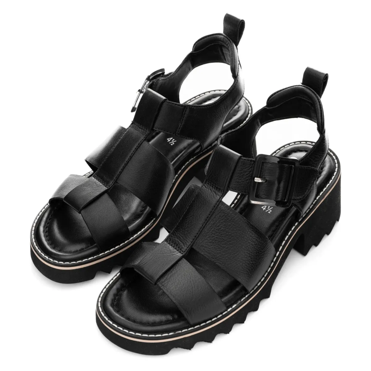 Ara Women's Palm Black Calf Leather