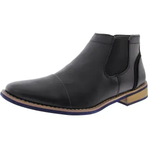 Argos Mens Leather Memory Foam Chelsea Boots