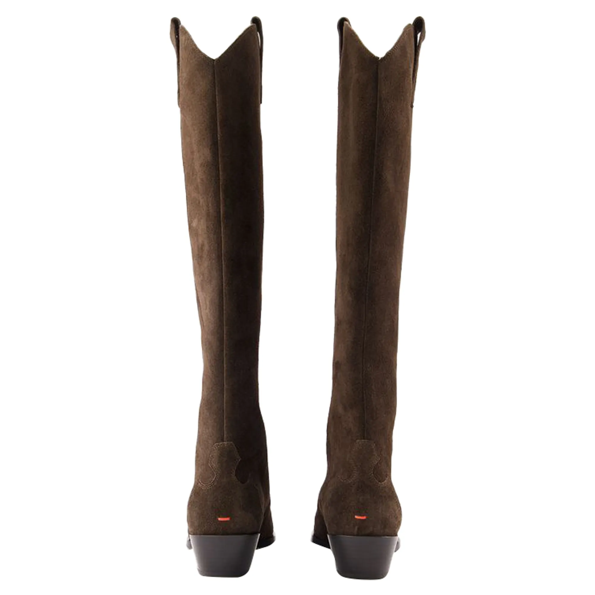 Aruna Boots - Aeyde - Suede - Moka