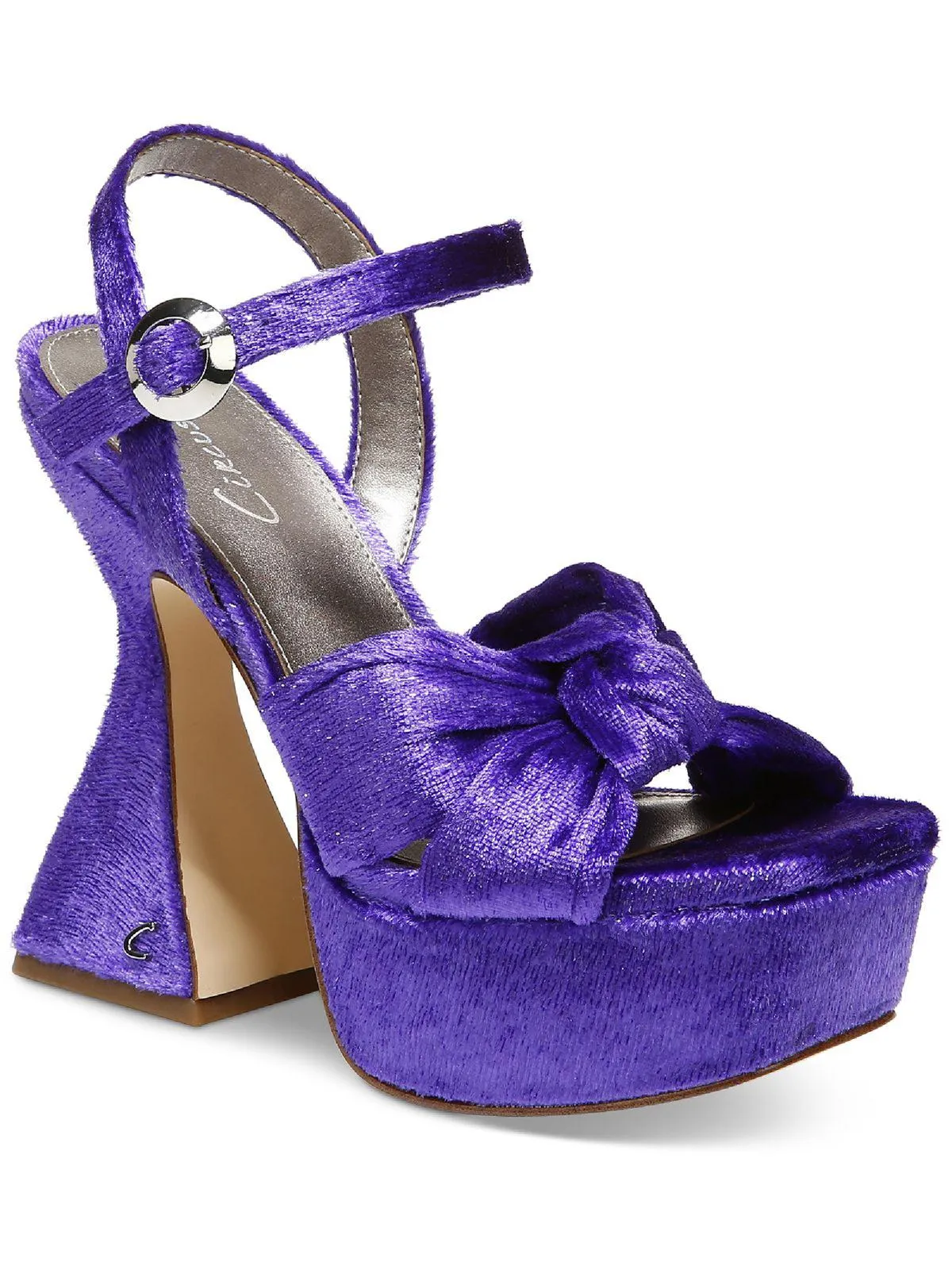 Audrea Womens Ankle Strap Platform Sandals