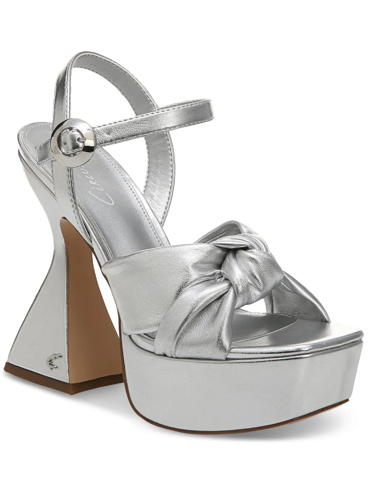 Audrea Womens Ankle Strap Platform Sandals