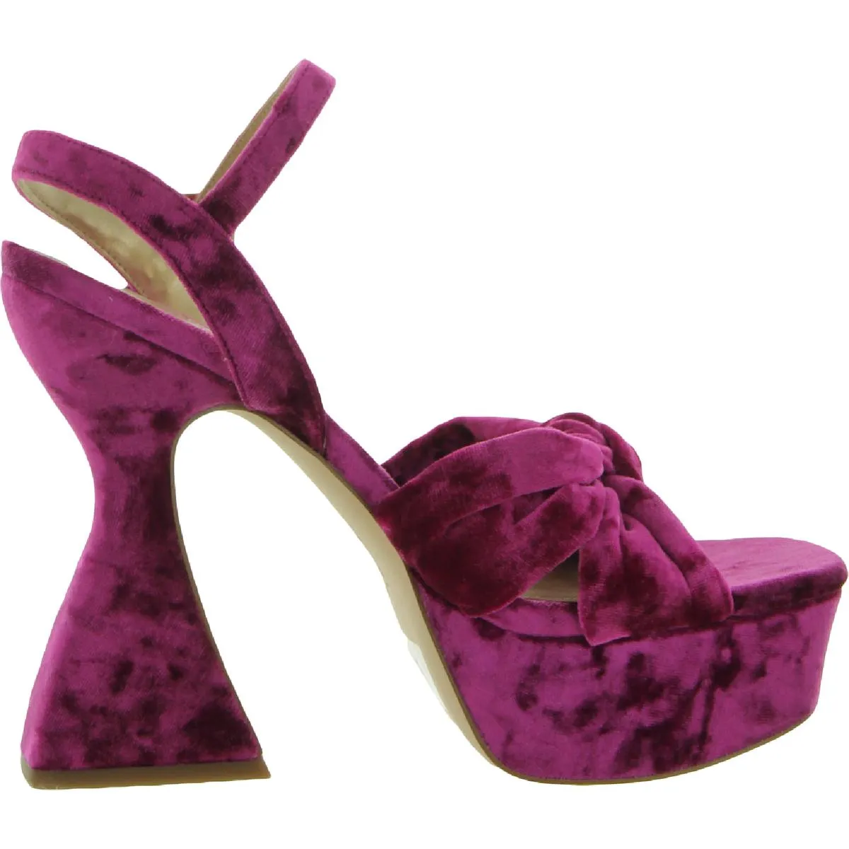 Audrea Womens Ankle Strap Platform Sandals
