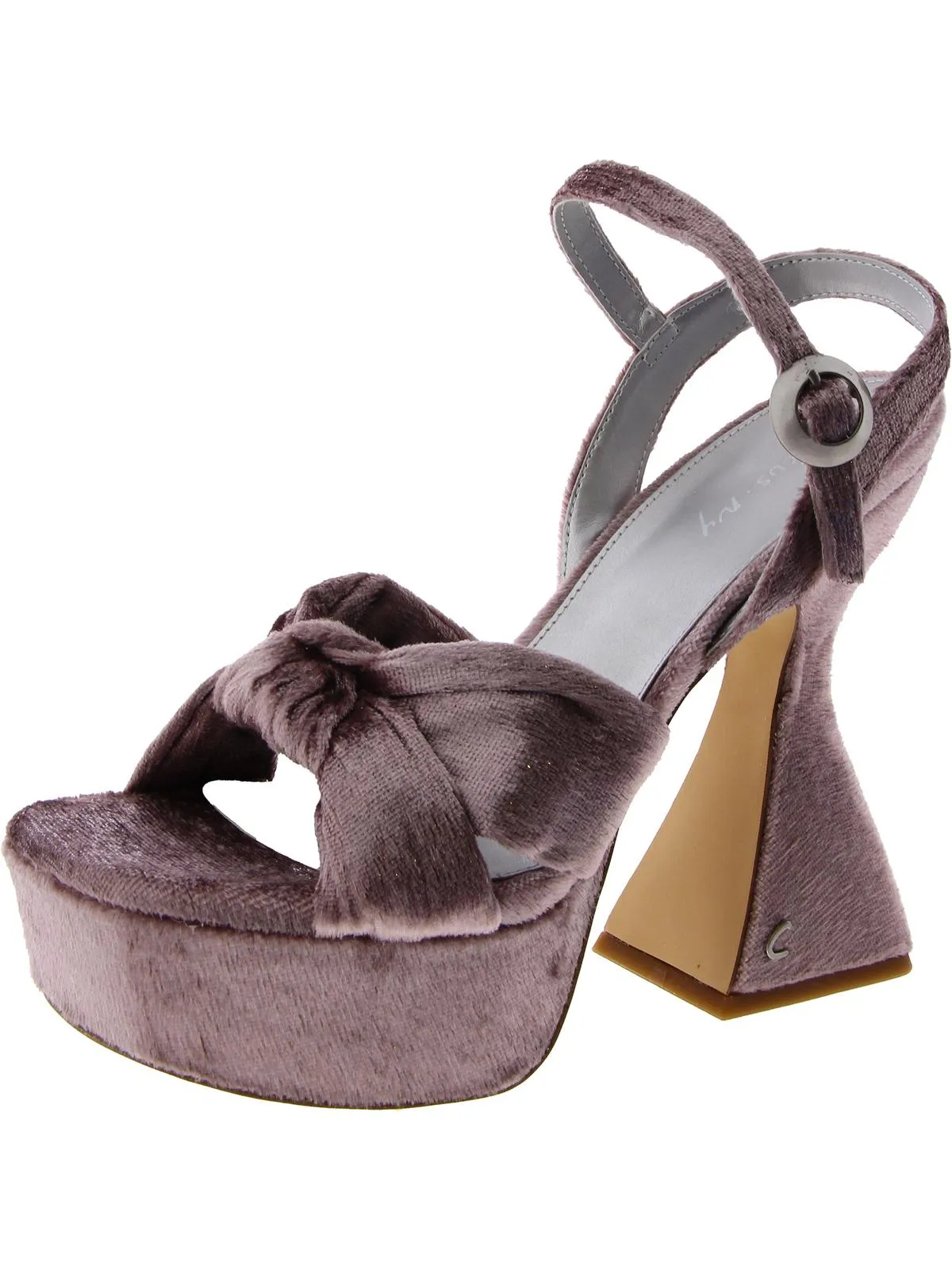 Audrea Womens Ankle Strap Platform Sandals