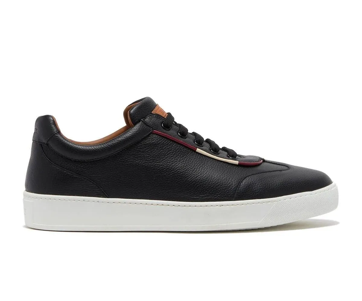 Bally Baxley Men's 6230467 Black Leather Sneakers