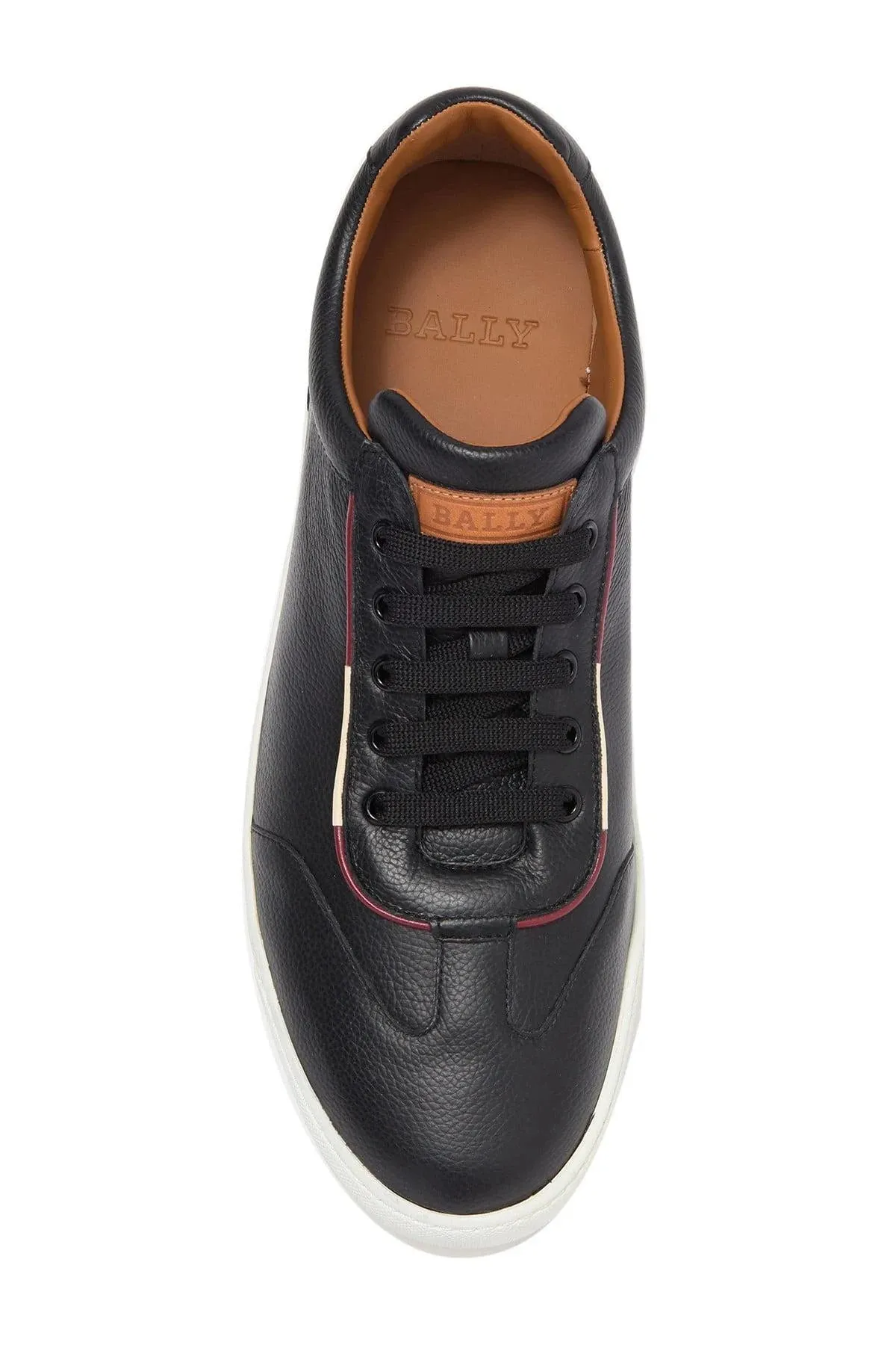 Bally Baxley Men's 6230467 Black Leather Sneakers