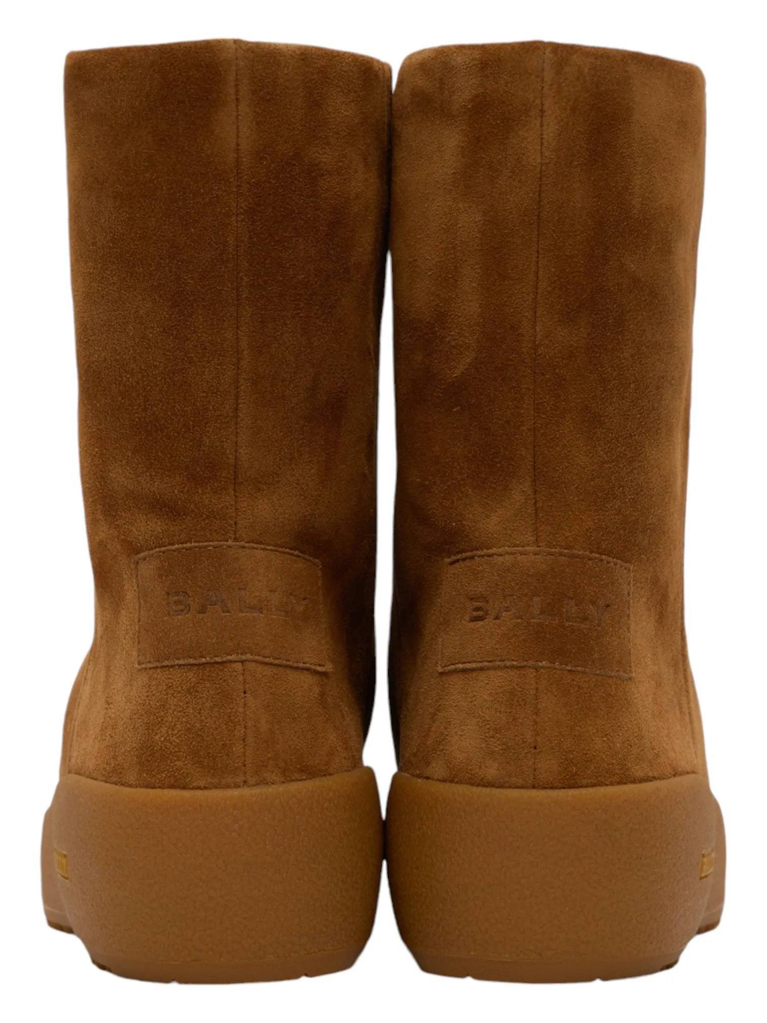 Bally GSTAAD 6302941 Men's Camel Suede Leather Shirling Lined Boots