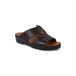 Bally Hakman Mens Safari Grained Leather Sandals