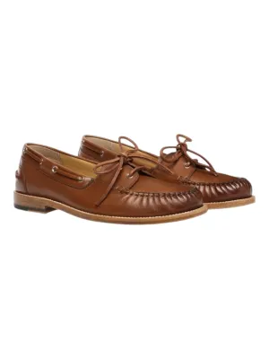Bally Rimion 6304678 Men's Cuero Leather Boat Loafers