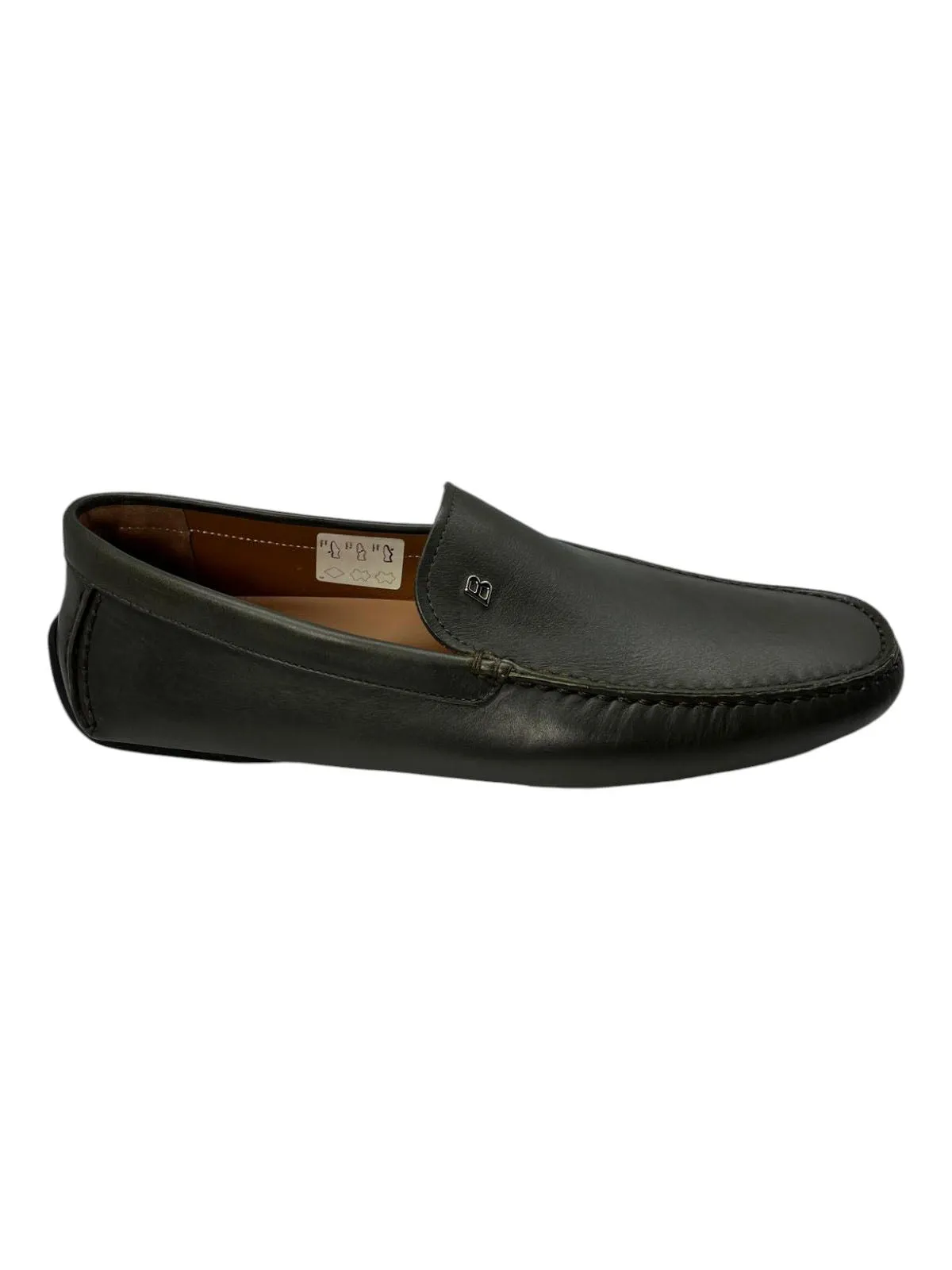 Bally Wander 6222874 Men's Fango Calf Loafers Leather Loafer