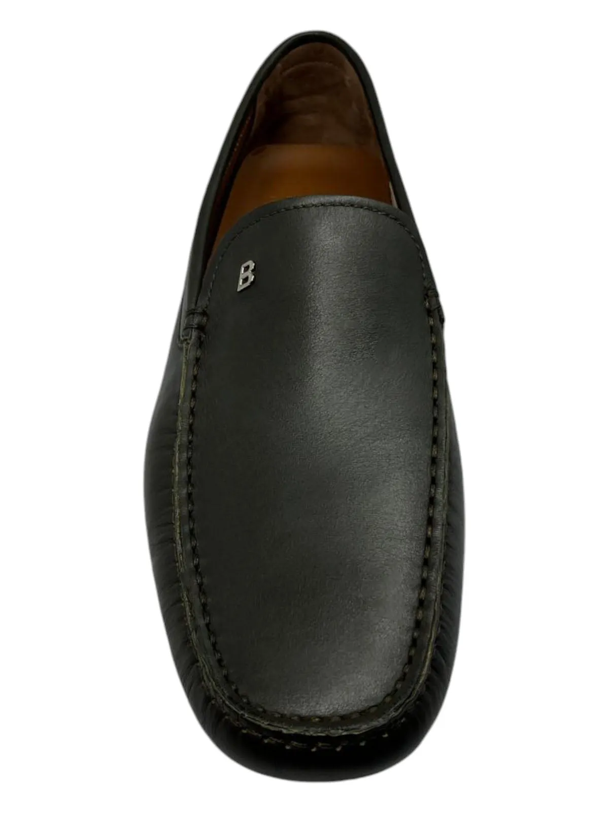 Bally Wander 6222874 Men's Fango Calf Loafers Leather Loafer