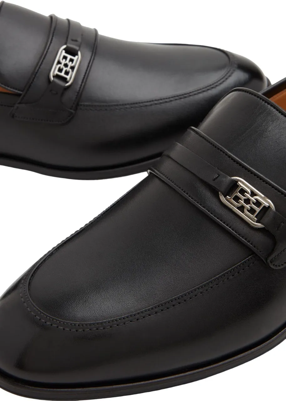 Bally Wember 6239863 Men's Black Calf Leather Loafers