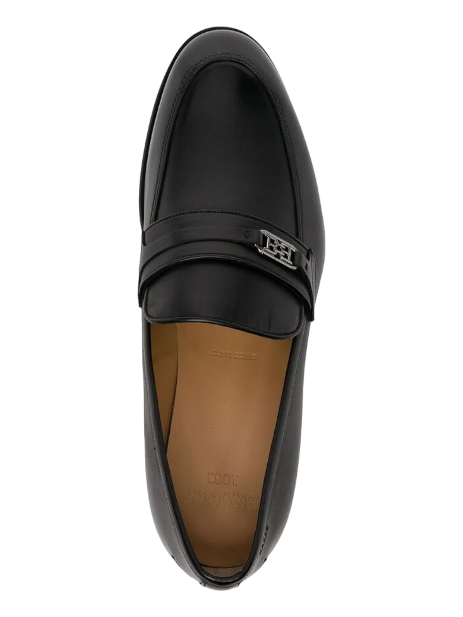 Bally Wember 6239863 Men's Black Calf Leather Loafers