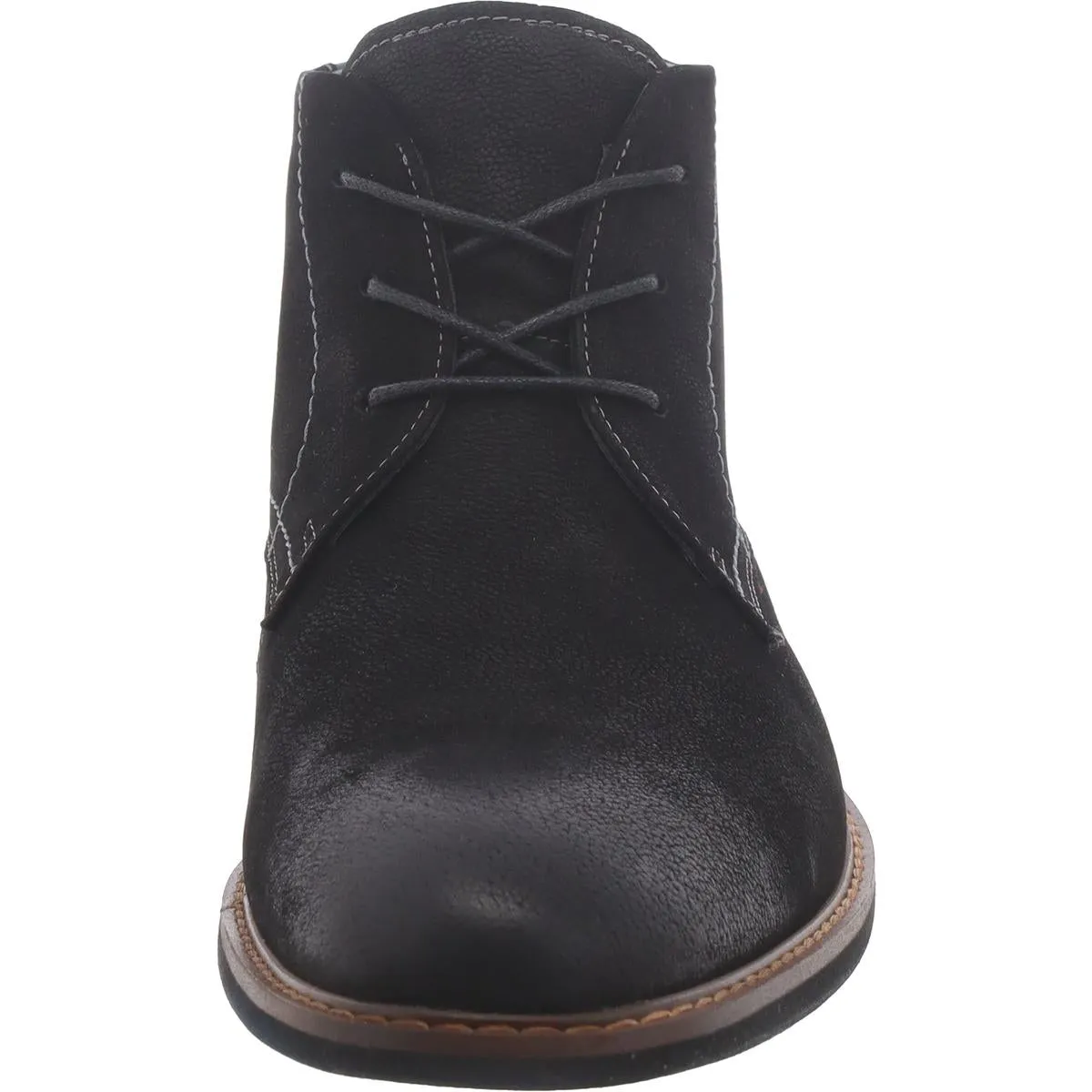 Baran Mens Nubuck Lace-Up Chukka Boots