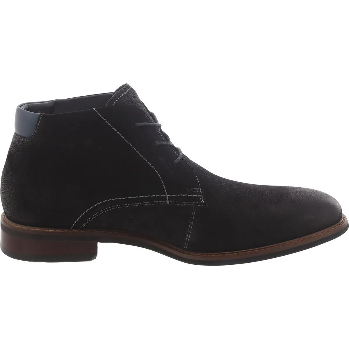 Baran Mens Nubuck Lace-Up Chukka Boots