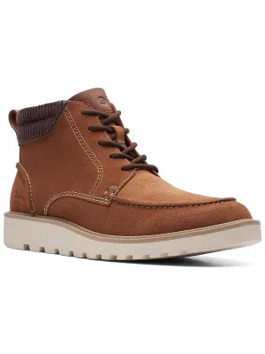 Barnes MID Mens High Top Ankle Oxfords