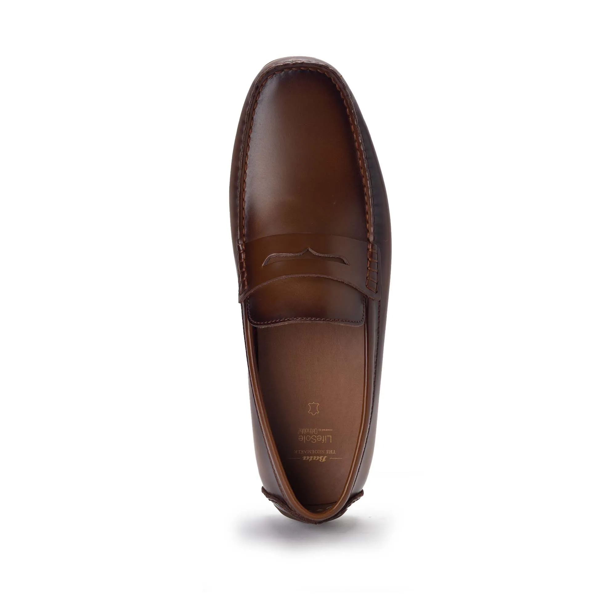 BATA Mens Loafer Shoe Frank 854X203