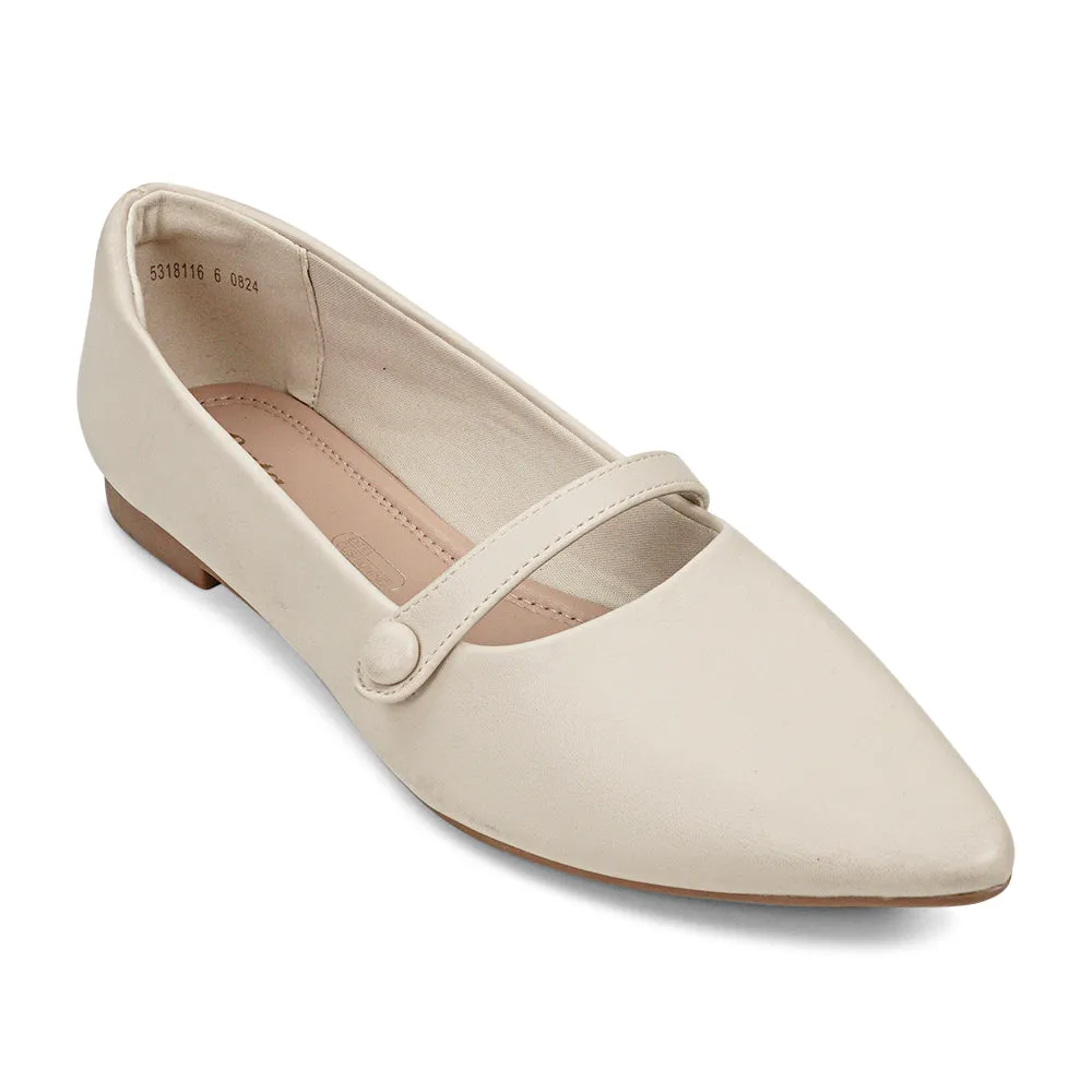 BATA (WOMEN) TILLY LADIES CLOSED BALLERINA