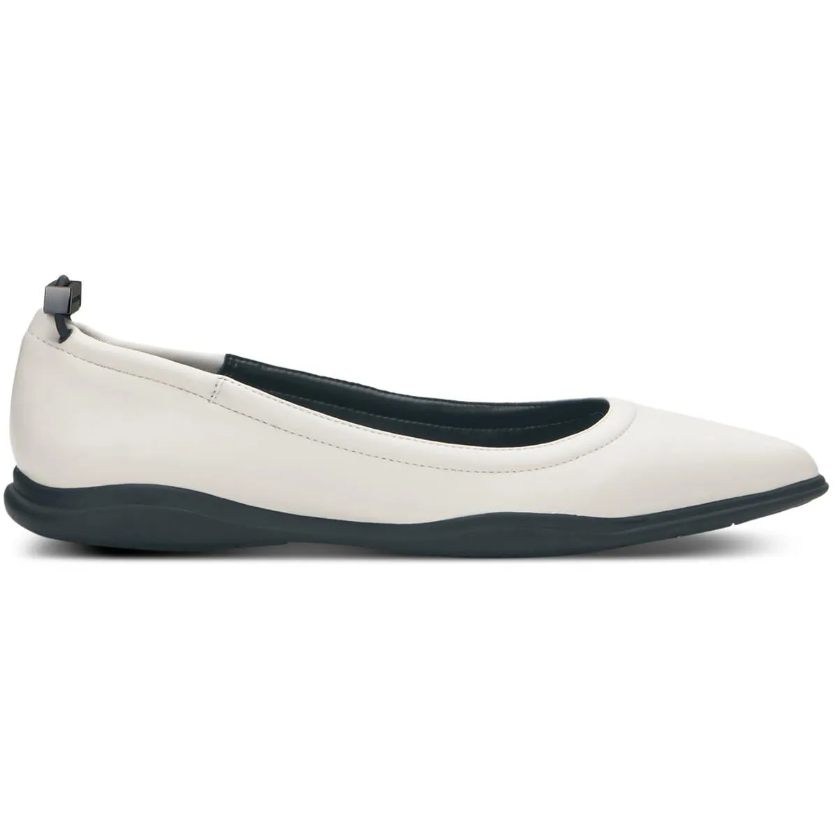 Bendreta Womens Leather Pointed Toe Loafers