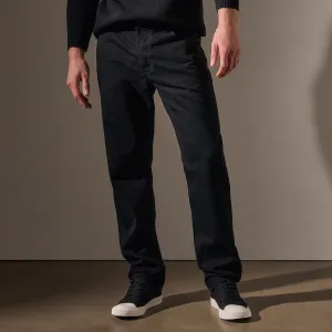 Black Denim 5 Pocket Pant - Black