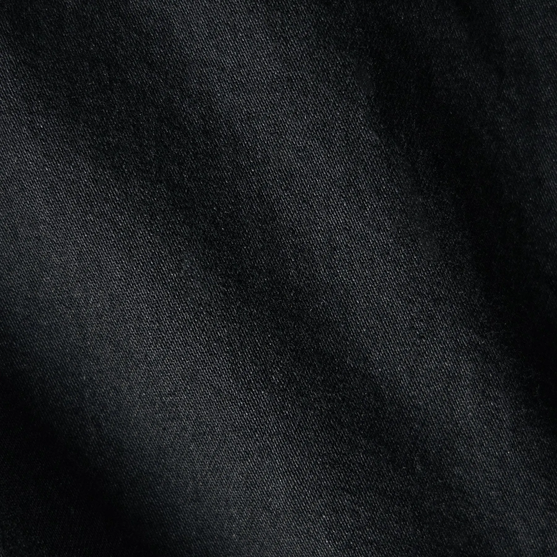 Black Denim 5 Pocket Pant - Black