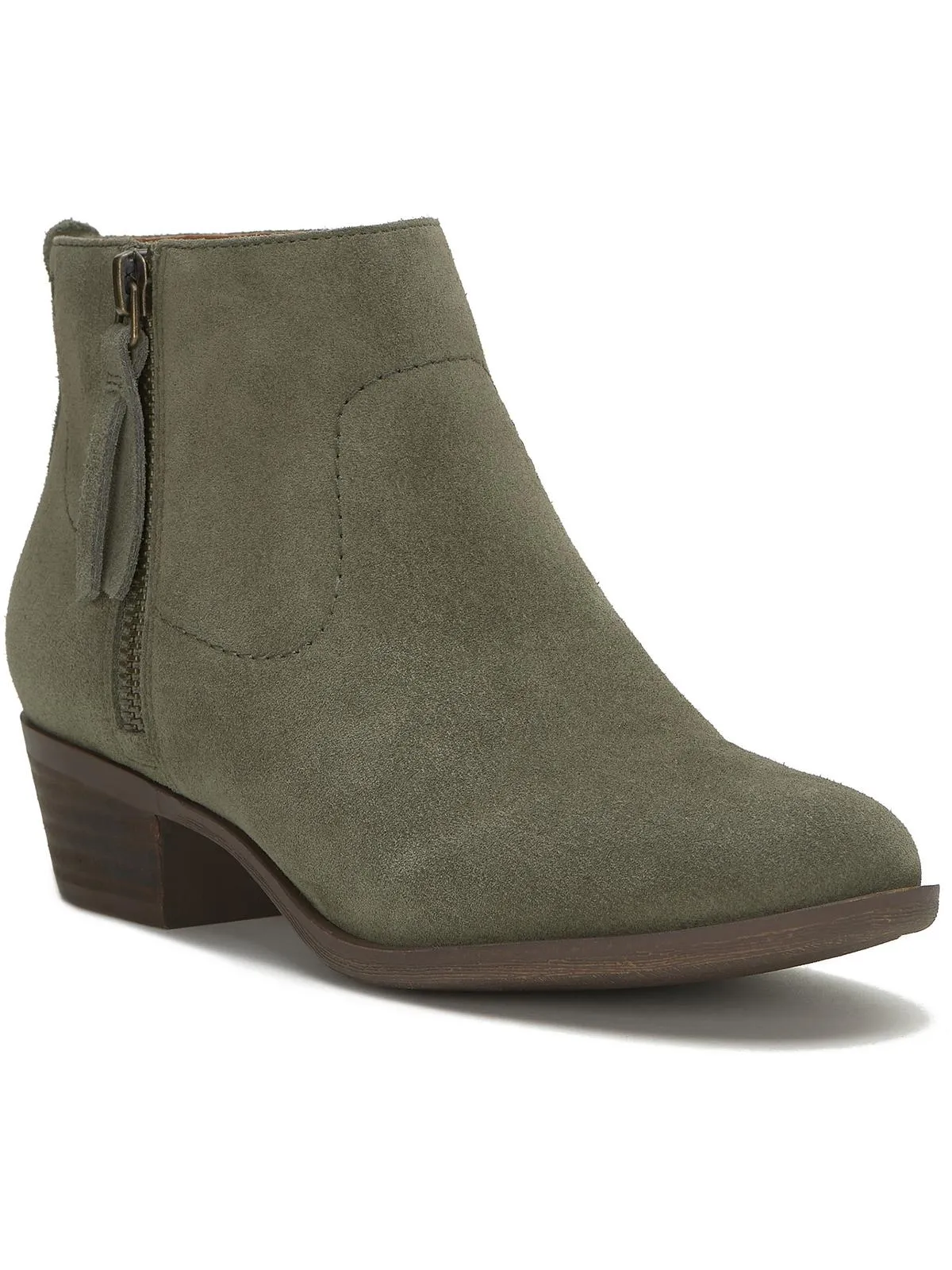 Blandre Womens Leather Booties Ankle Boots
