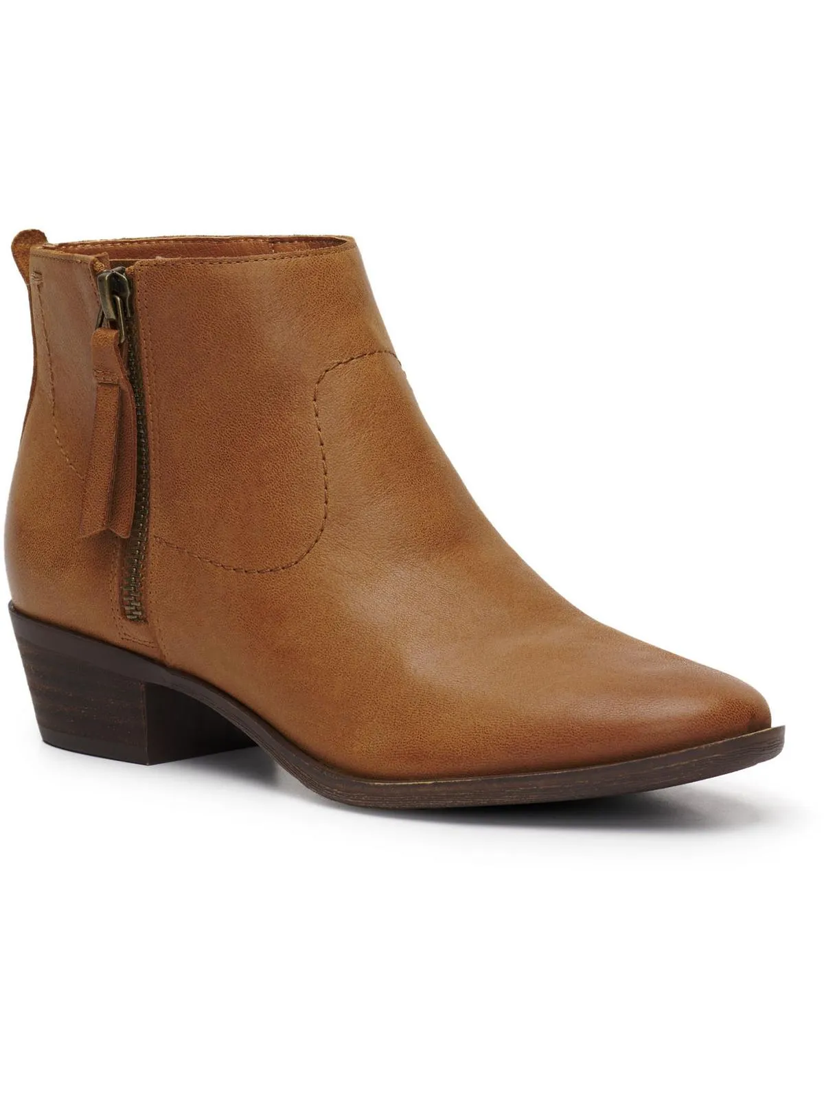 Blandre Womens Leather Booties Ankle Boots
