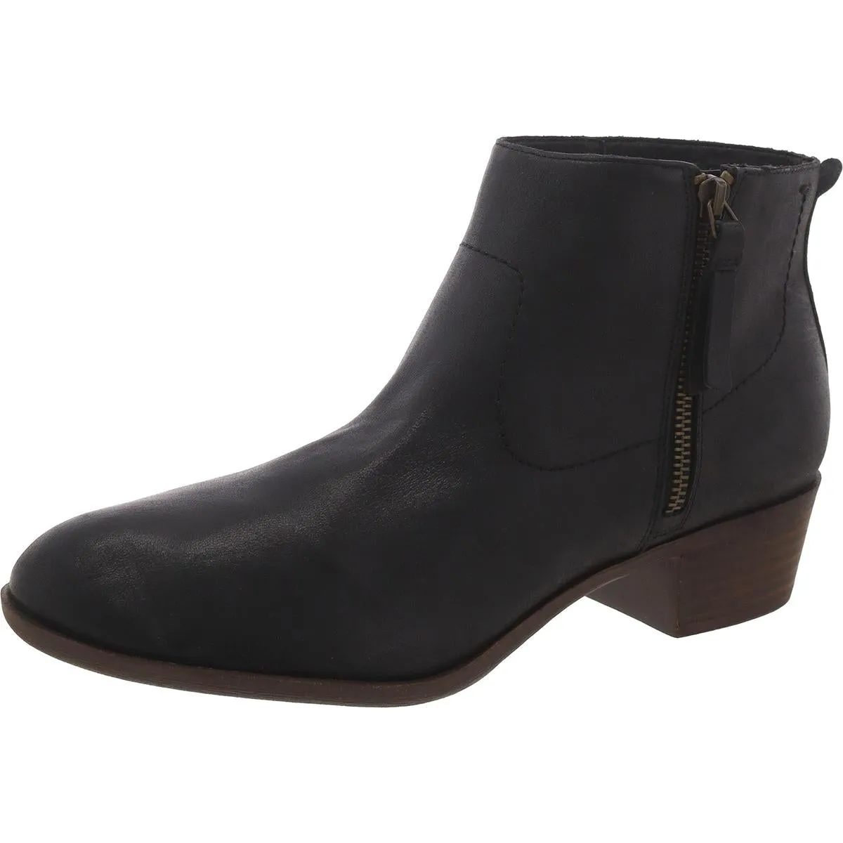 Blandre Womens Leather Booties Ankle Boots