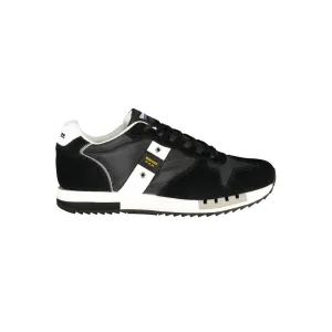 Blauer Polyester Men Men's Sneaker