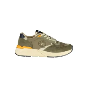 Blauer Polyester Men Men's Sneaker