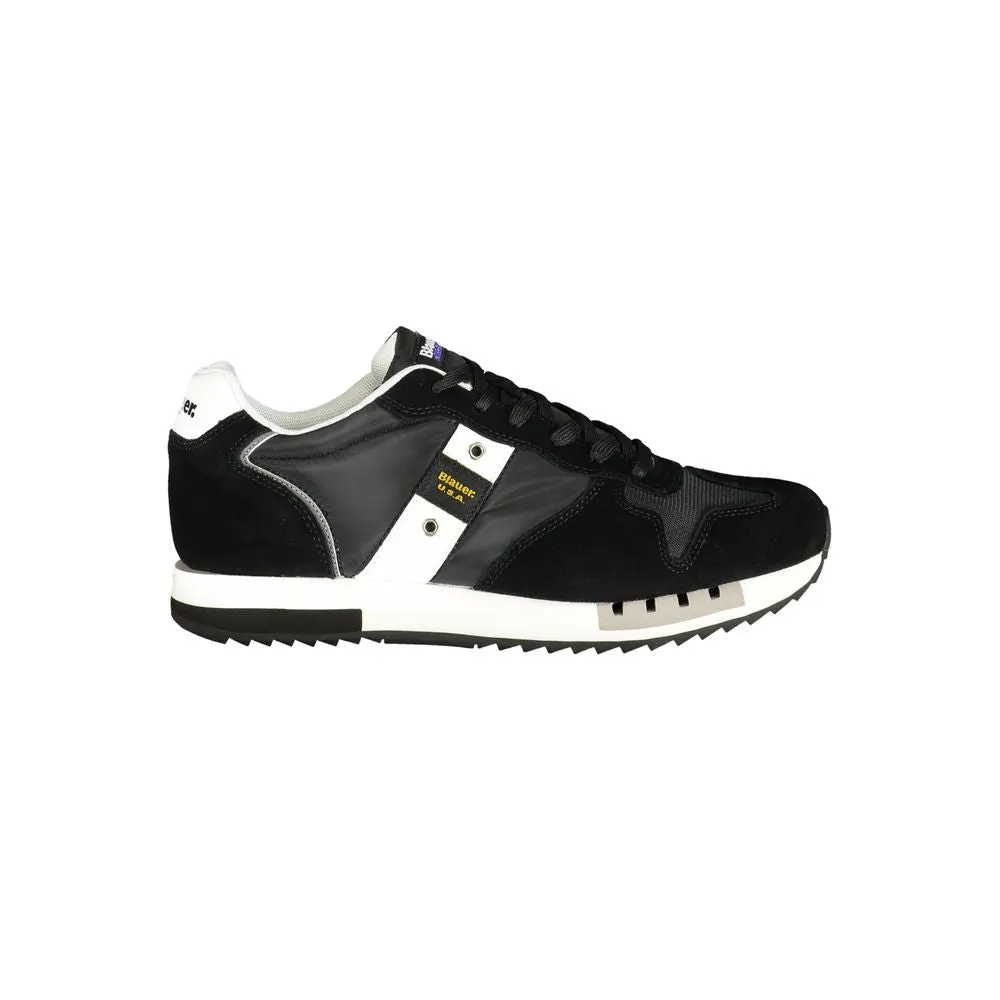 Blauer Polyester Men Men's Sneaker