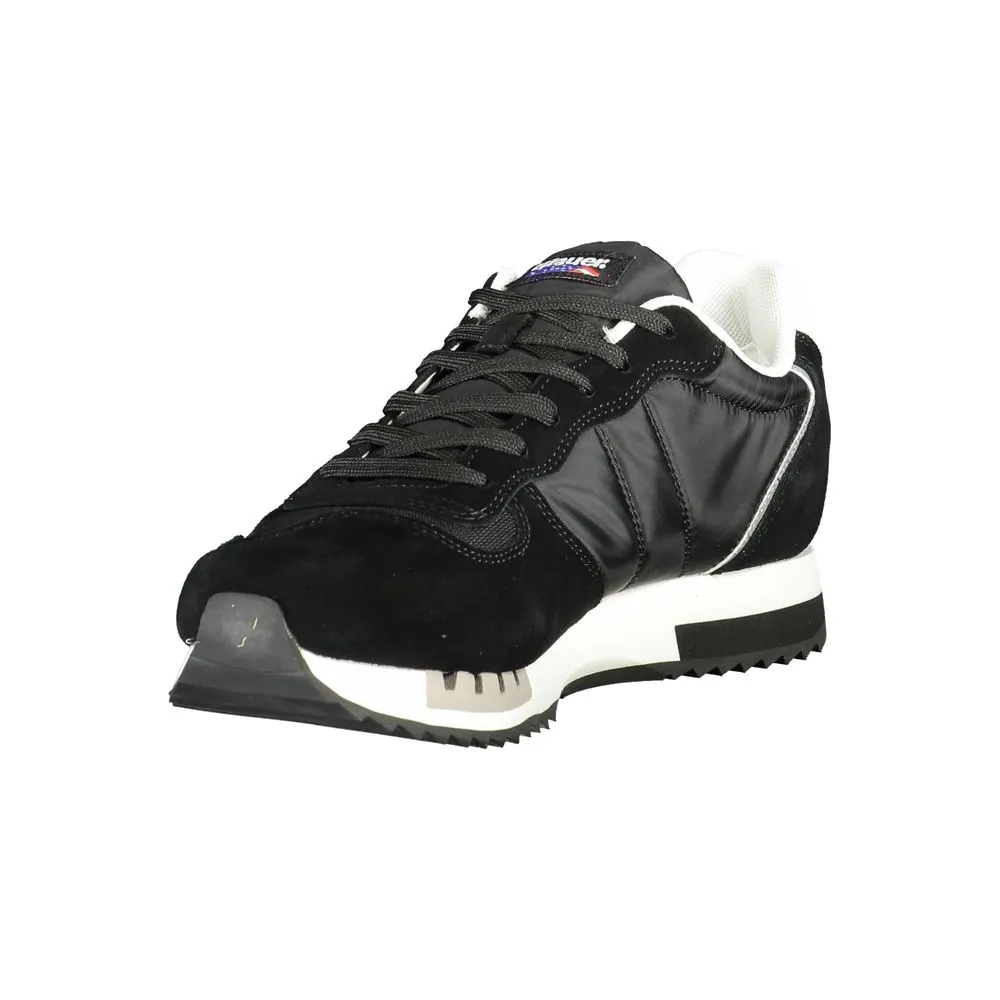 Blauer Polyester Men Men's Sneaker