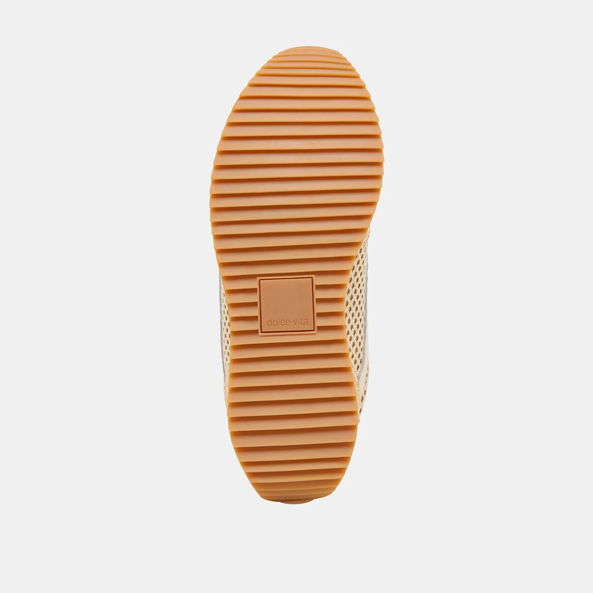 B.NTCD MESH SNEAKERS GOLD WOVEN MESH