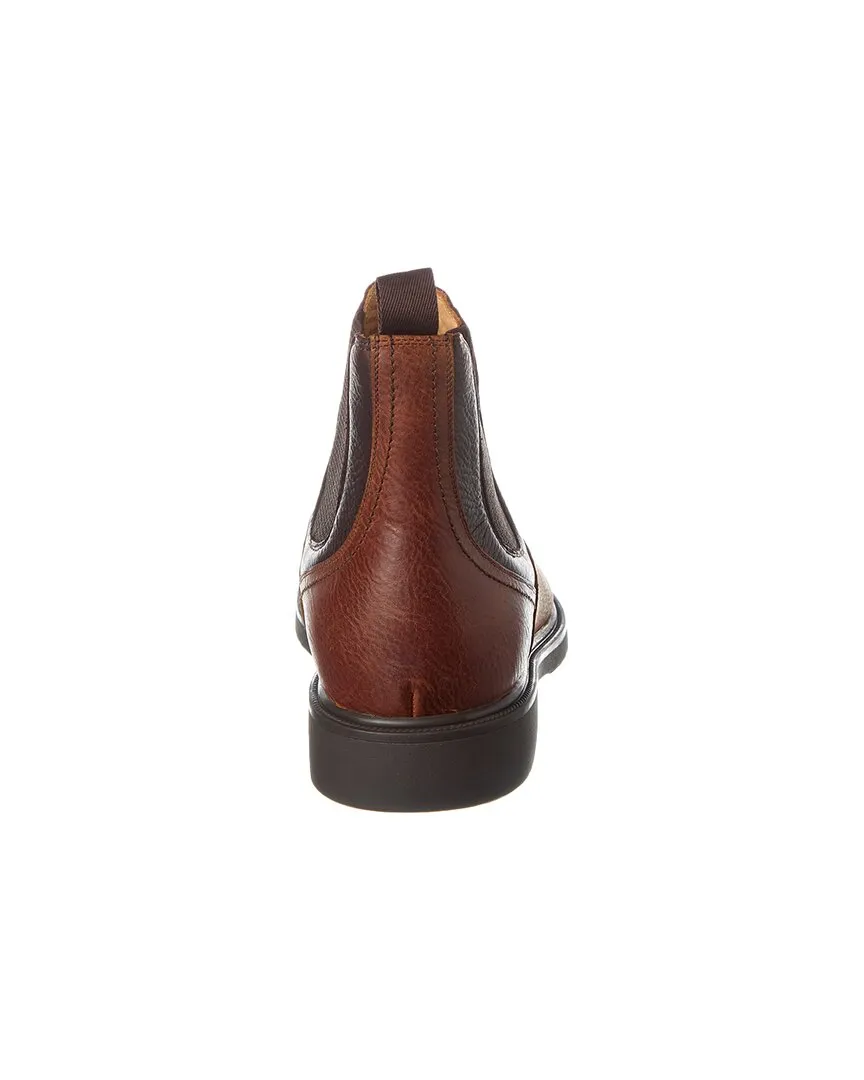Brass Mark Leather Chelsea Boot