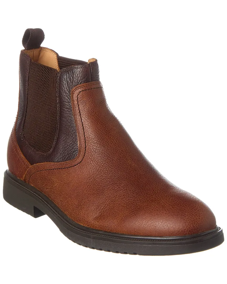 Brass Mark Leather Chelsea Boot