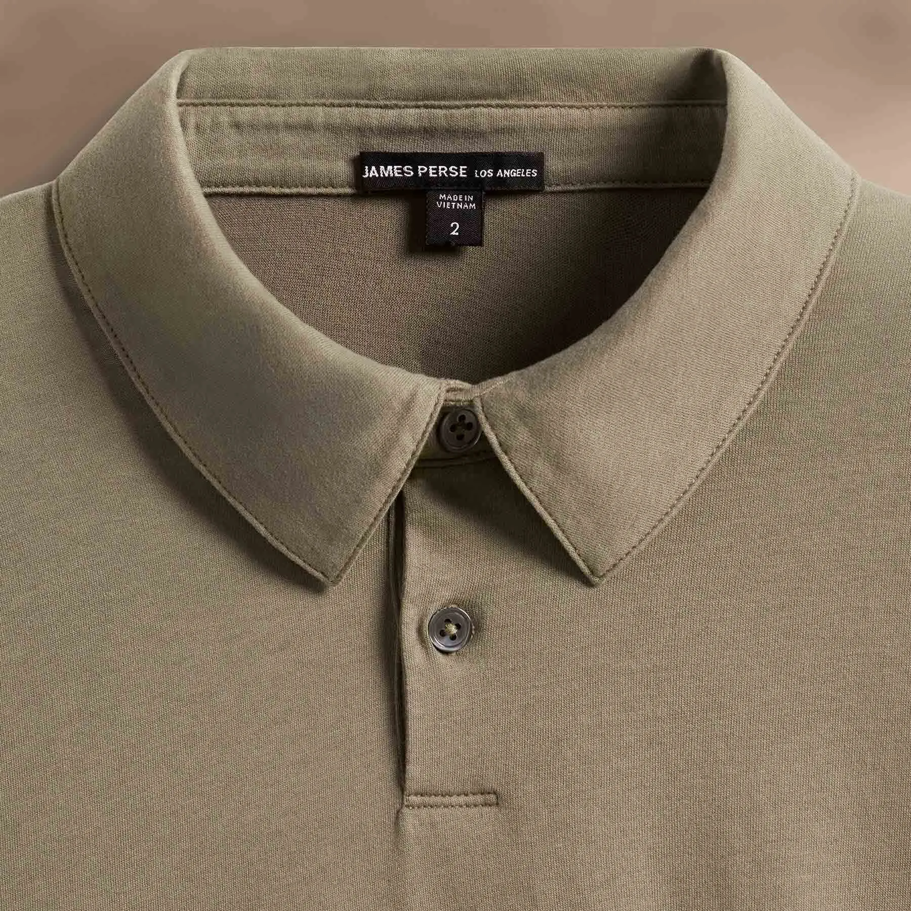 Brushed Lotus Polo - Peet
